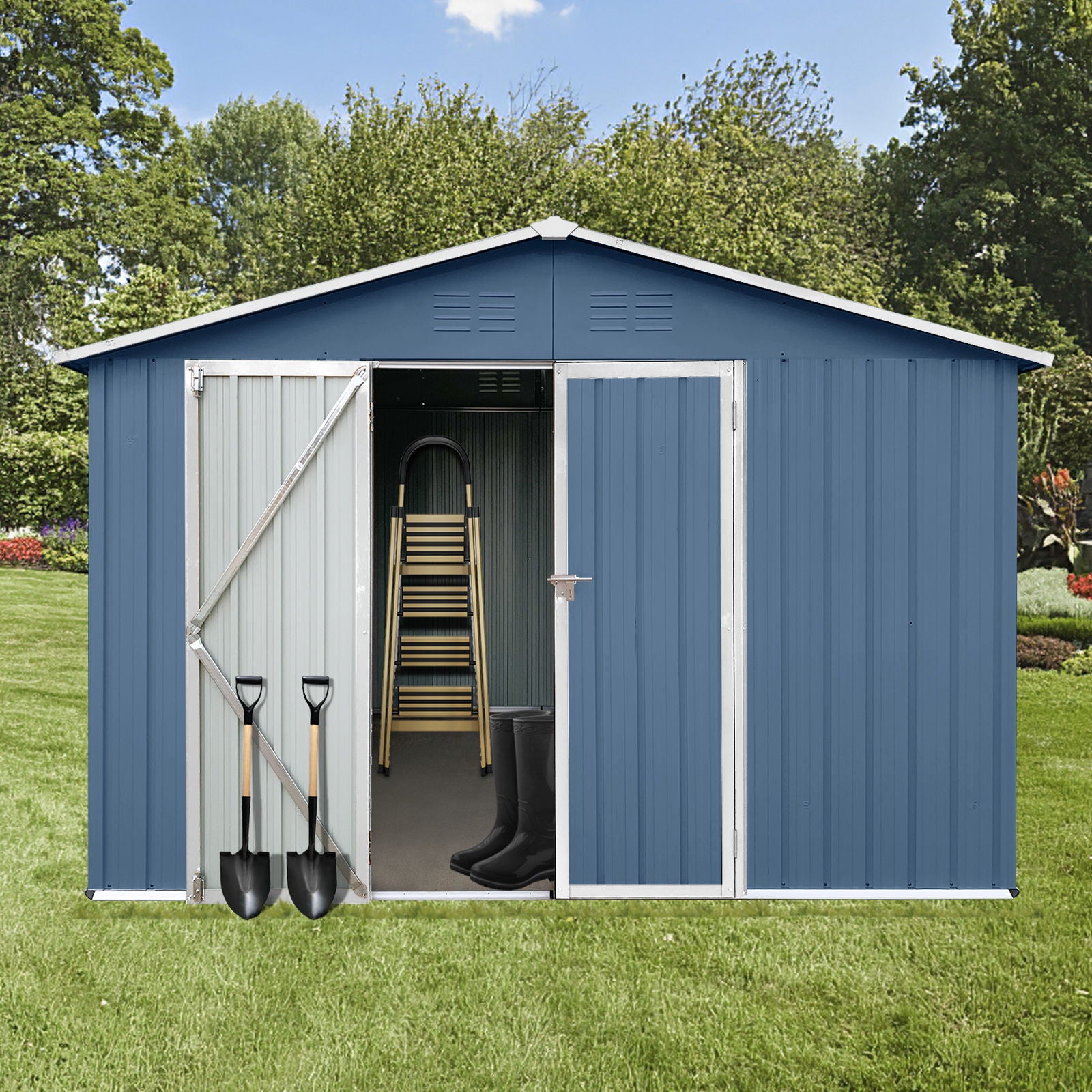 10' x 12' Garden Sheds Outdoor Storage Sheds