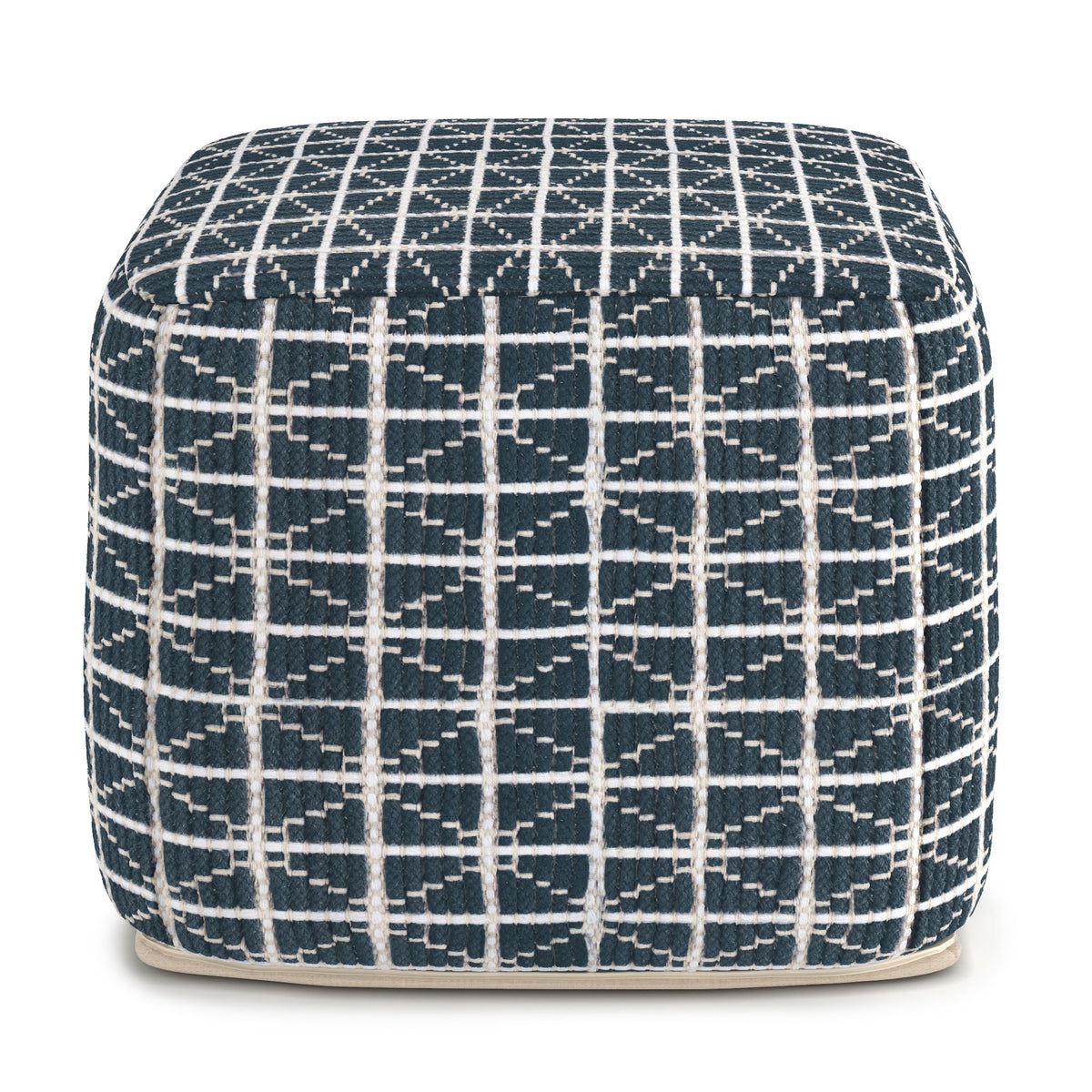 Noreen - Upholstered Square Pouf - view 3