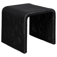 Cahya - Woven Rattan Table Black End Tables by Coaster Fine Furniture | Bel Furniture