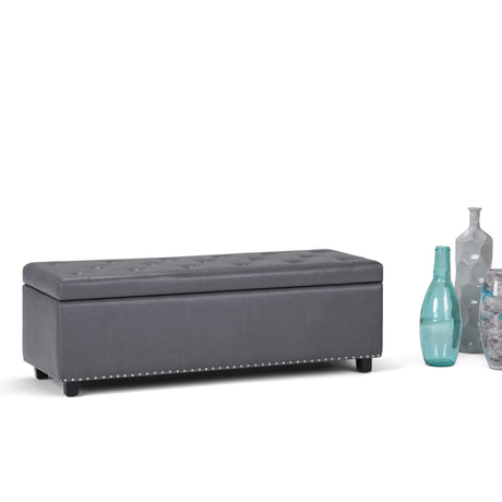 Hamilton - Upholstered Storage Ottoman - view 46