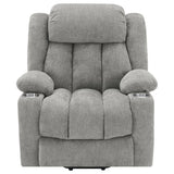 Houston - Upholstered Power Lift Recliner Chair by CoasterEveryday | Bel Furniture