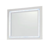 Skye - Marble Mirror - White