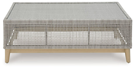 Seton Creek - Gray - Rectangular Cocktail Table by Signature Design by Ashley® | Bel Furniture