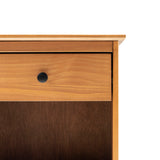 Classic 1 Drawer Nightstand With Cubby by Walker Edison | Bel Furniture