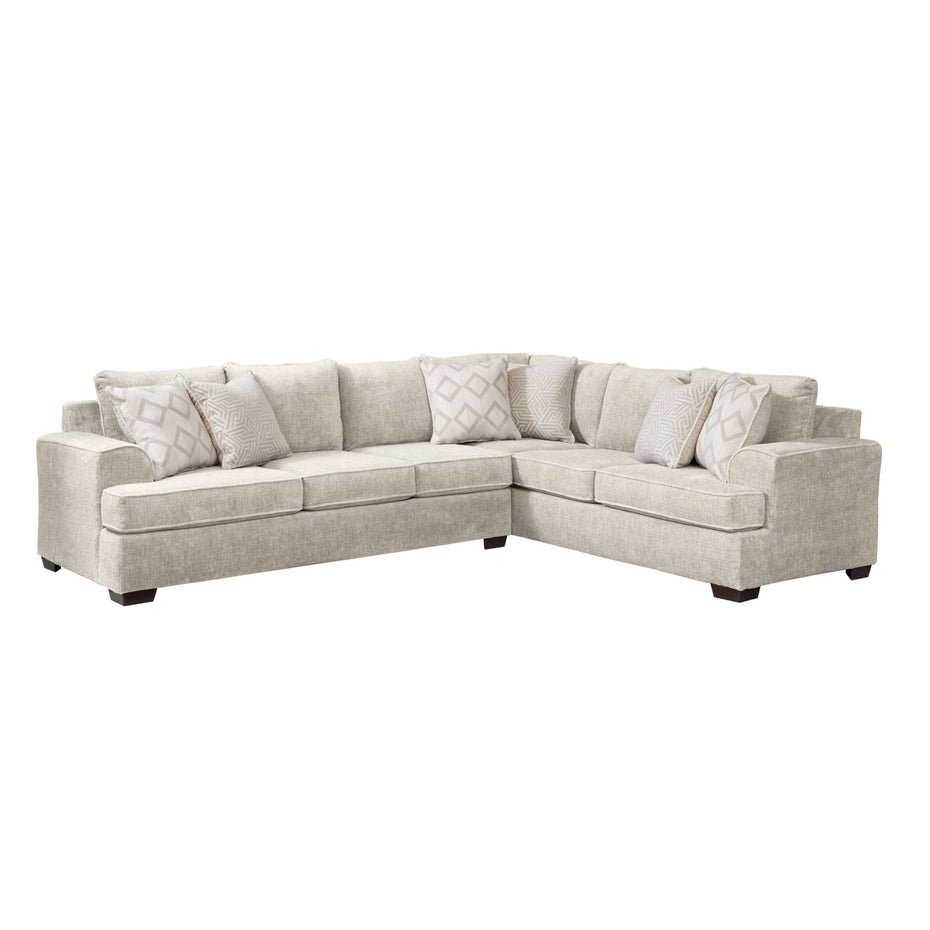 2 PIECE SECTIONAL - RITZY CREAM