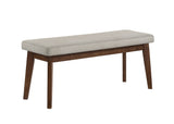Salerno - Bench - Gray / Brown by Crown Mark | Bel Furniture