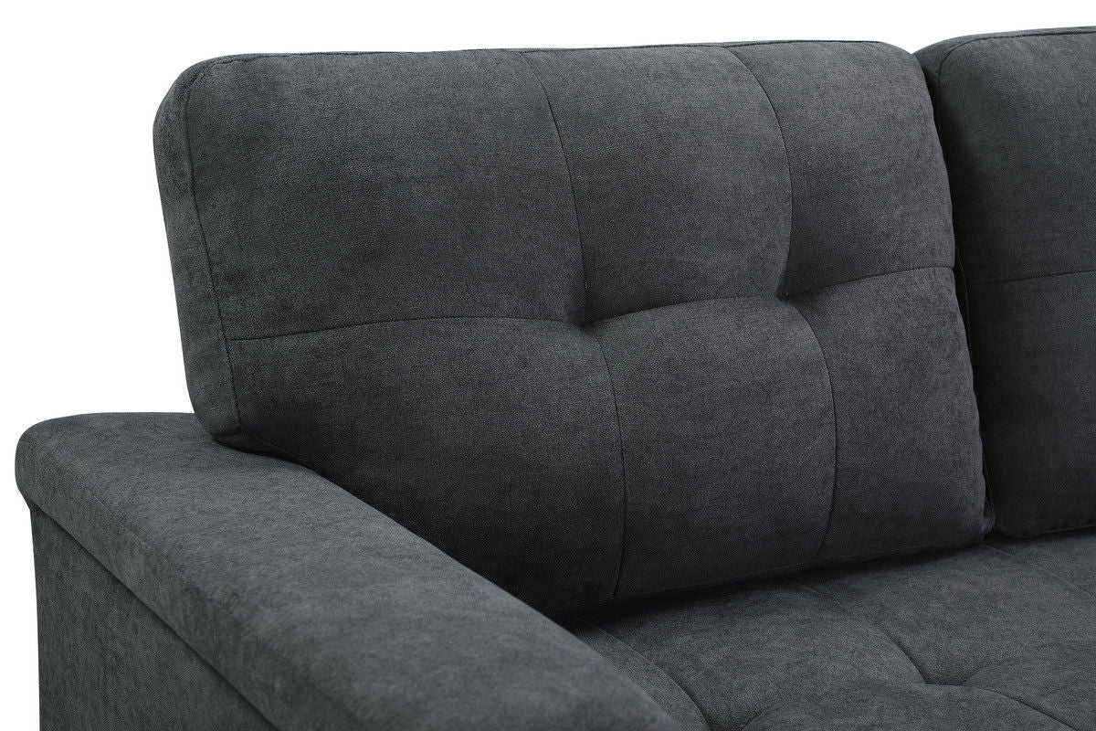 Lucca - Reversible Sectional Sleeper Sofa Chaise With Storage