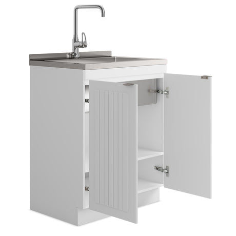 Murphy - Laundry Cabinet & Faucet And Stainless Steel Sink - view 25