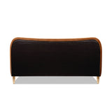 Roman - Curved Headboard Upholstered Platform Bed
