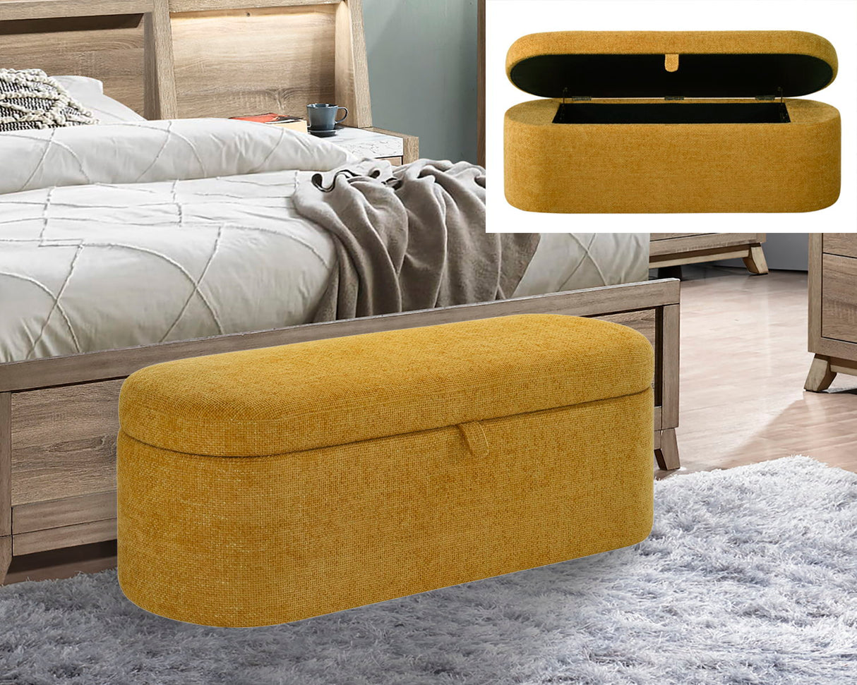 Philipa - Storage Bench by Crown Mark | Bel Furniture