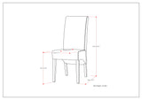 Avalon - Deluxe Parson, Dining Chair (Set of 2) by Simpli-Home | Bel Furniture