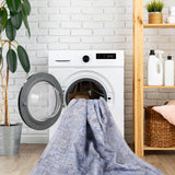 Maval - 4' X 6' Area Rug Washable - Blue / Cream by Naar Rug | Bel Furniture