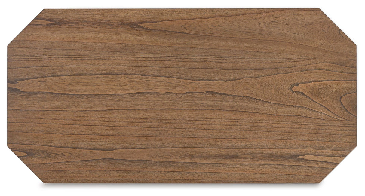 Landocken - Brown / Blue - Occasional Table Set (Set of 3) by Signature Design by Ashley® | Bel Furniture