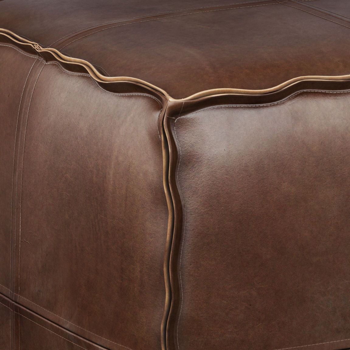 Brody - Versatile Square Pouf by Simpli-Home | Bel Furniture