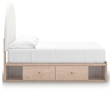 Arloster - Upholstered Panel Bed
