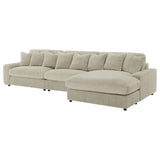 Blaine - Reversible Upholstered Chaise Sectional Sofa by Coaster Fine Furniture | Bel Furniture