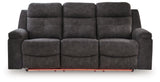 Brysonview - Reclining Sofa - Charcoal
