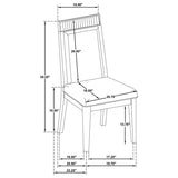 Brookmead - Dining Side Chair (Set of 2) - Ivory / Black