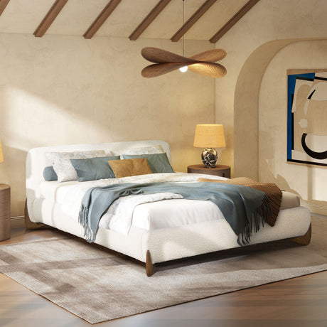 Alpine - Puffy Modern Platform Bed - view 10