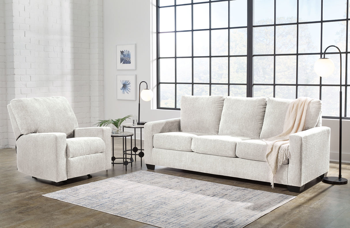 Rannis - Living Room Set Beige 2 Pc. Sofa Sleeper, Rocker Recliner Queen by Signature Design by Ashley® | Bel Furniture