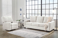 Rannis - Living Room Set Beige 2 Pc. Sofa Sleeper, Rocker Recliner Queen by Signature Design by Ashley® | Bel Furniture