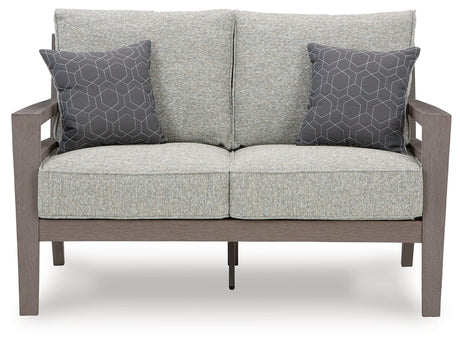 Hillside Barn - Gray / Brown - Loveseat W/Cushion by Signature Design by Ashley® | Bel Furniture