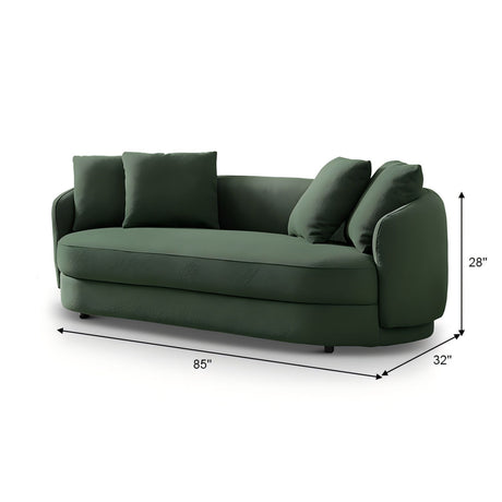 Dylan - Modern French Boucle Sofa - view 14
