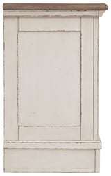 Realyn - White / Brown / Beige - Three Drawer Night Stand by Signature Design by Ashley® | Bel Furniture