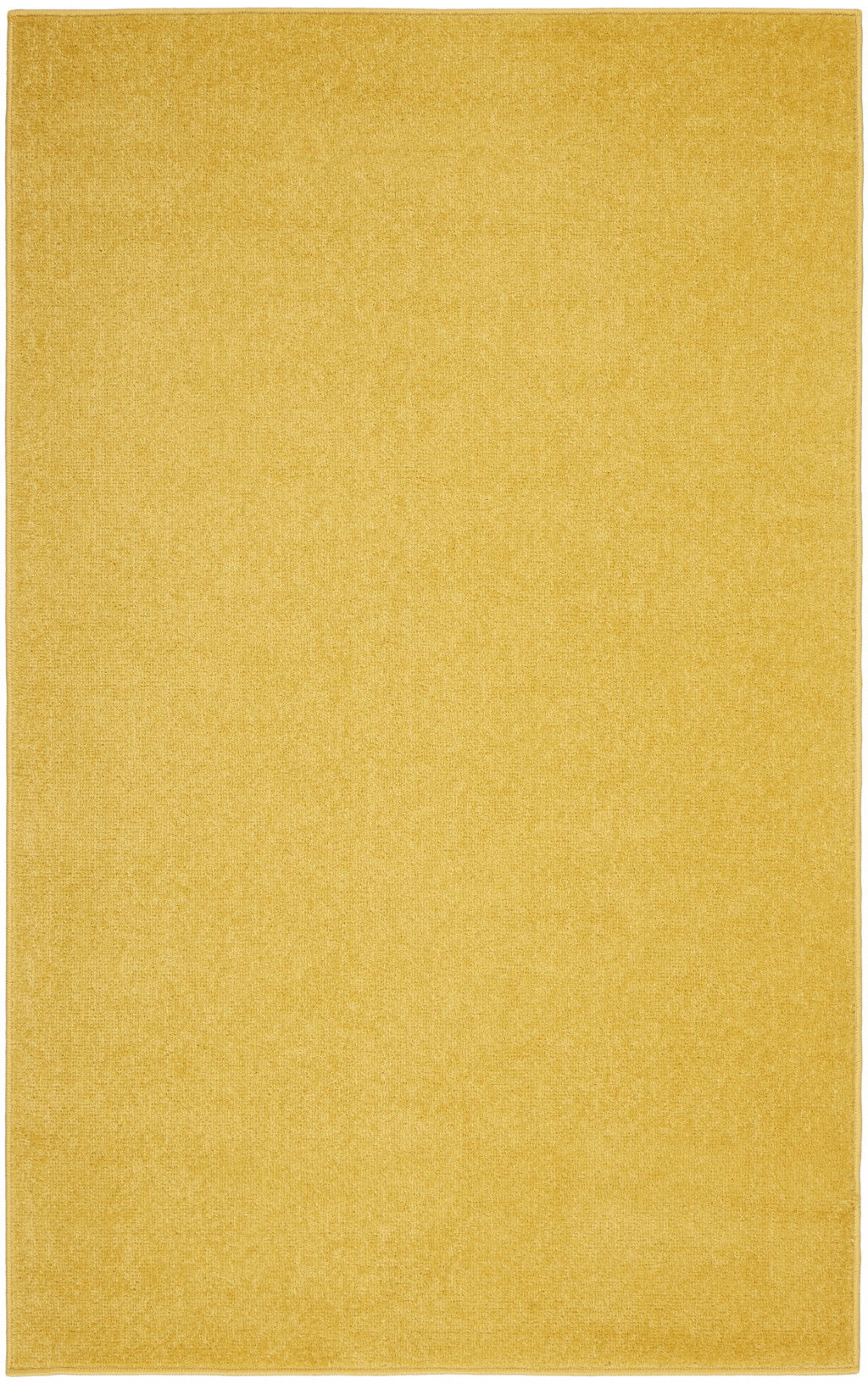 3' X 5' Non Skid Indoor / Outdoor Area Rug - Yellow