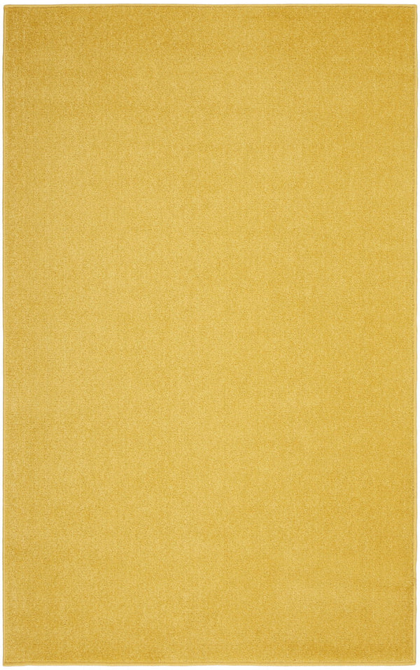 3' X 5' Non Skid Indoor / Outdoor Area Rug - Yellow