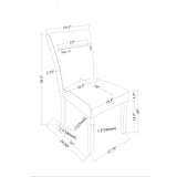 Extra Padded Dining Chair (Set of 2)