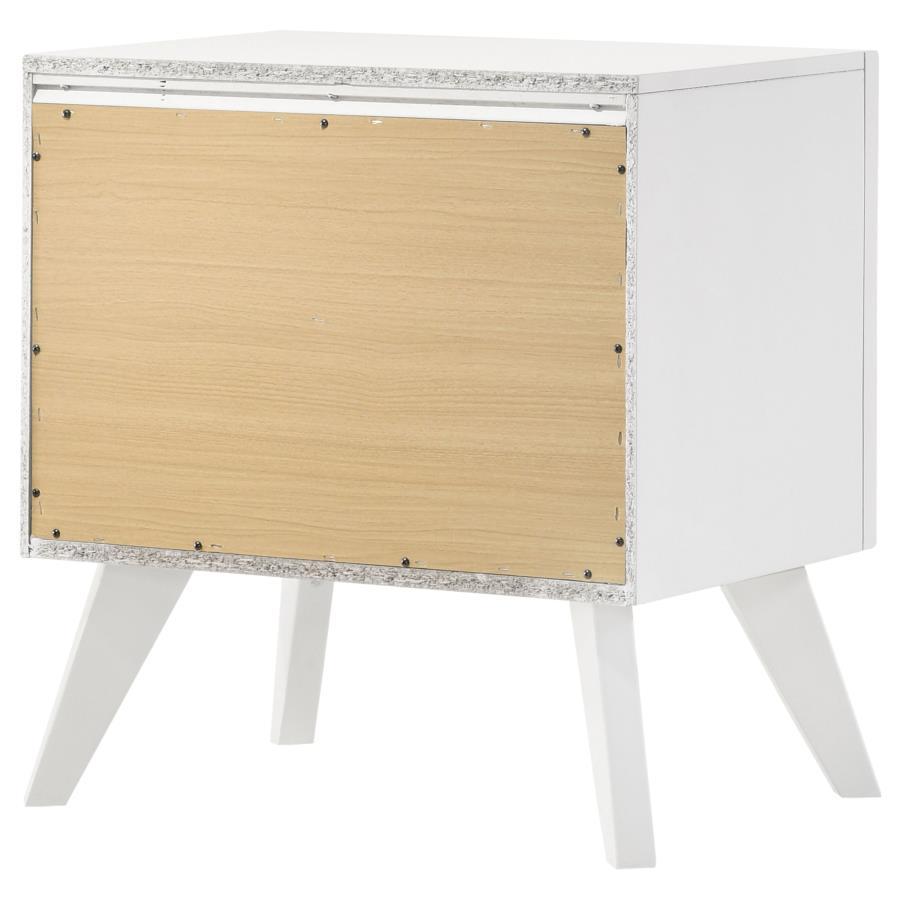 Janelle - 2-Drawer Nightstand - White