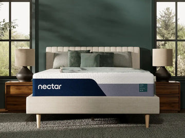 Nectar Premier Memory Foam 5.1 - Mattress White by Nectar | Bel Furniture