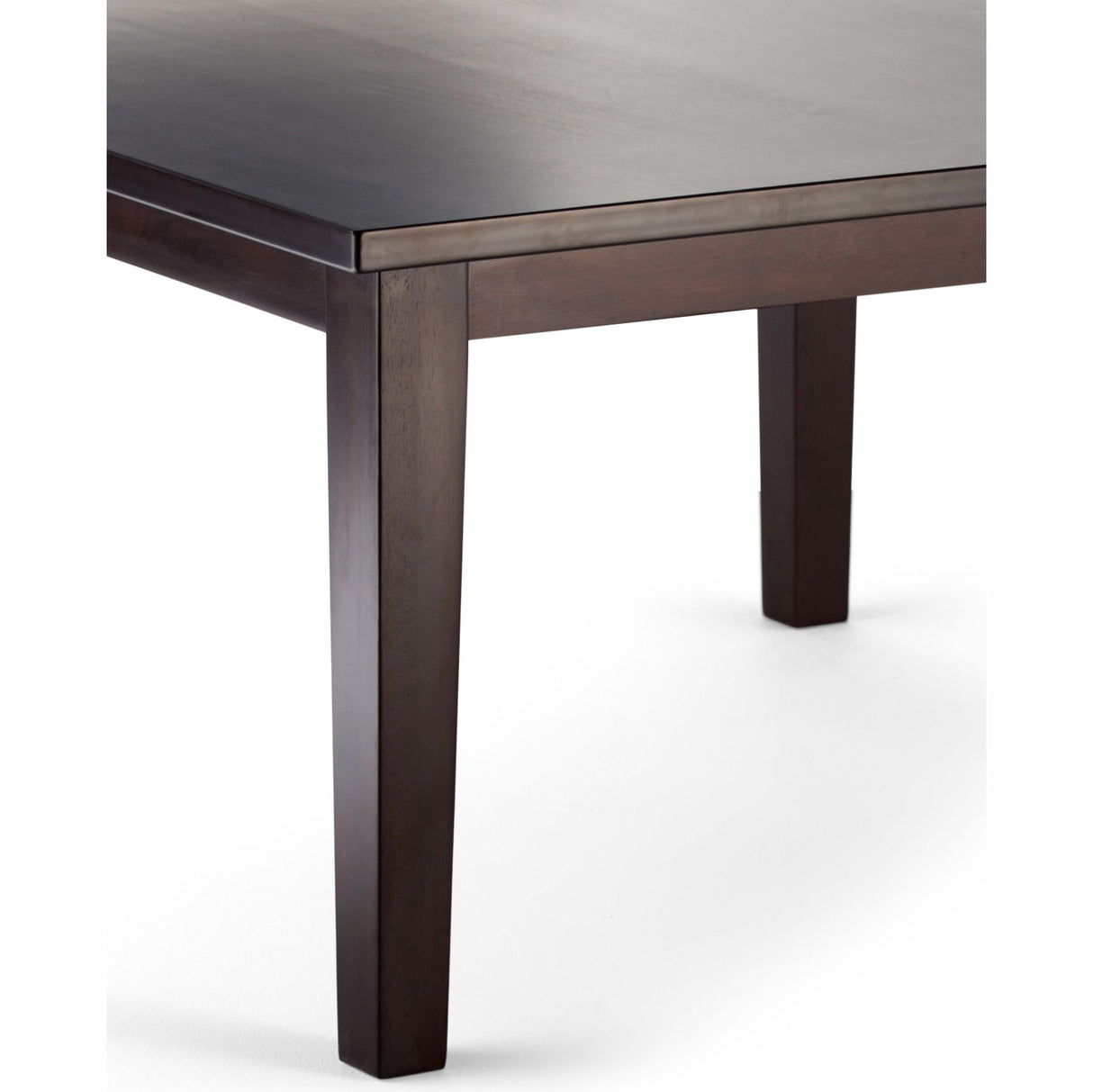 Eastwood - Square Dining Table - Java Brown by Simpli-Home | Bel Furniture