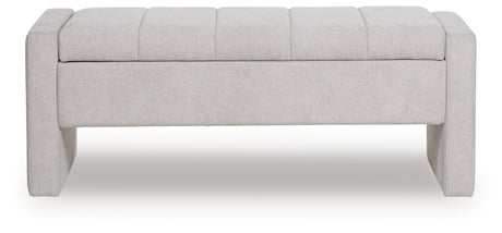 Akselman - Storage Bench - Gray - view 8
