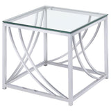 Lille - Glass Top Coffee And End Table Set