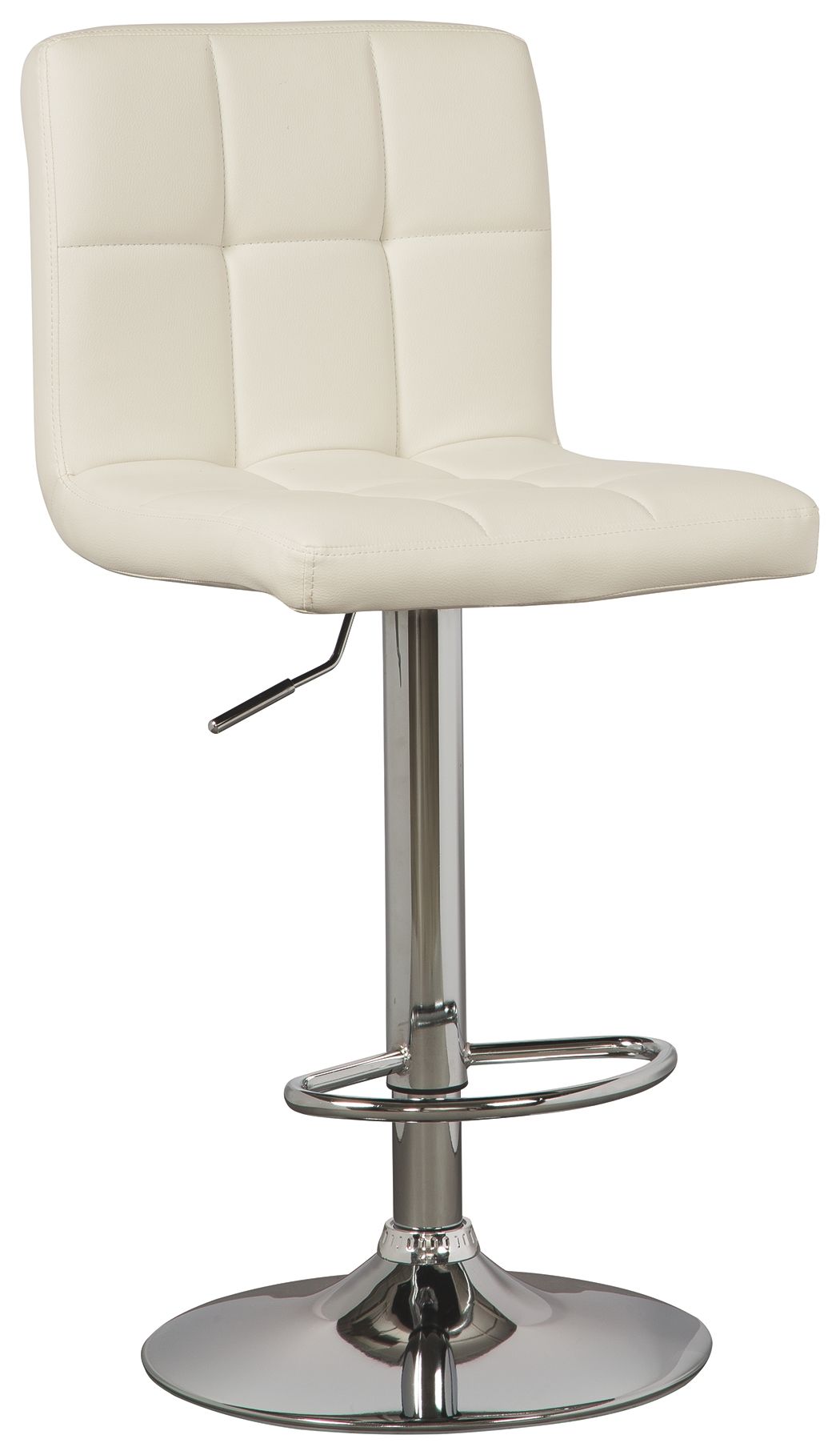 Bellatier - Adjustable Height Barstool (Set of 2) Beige by Signature Design by Ashley® | Bel Furniture