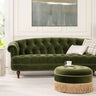 La Rosa - Victorian Chesterfield Tufted Sofa by Jennifer Taylor Home | Bel Furniture