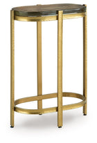 Porterville - Accent Table - Gold Finish