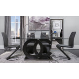 Aston - Dining Table - Black