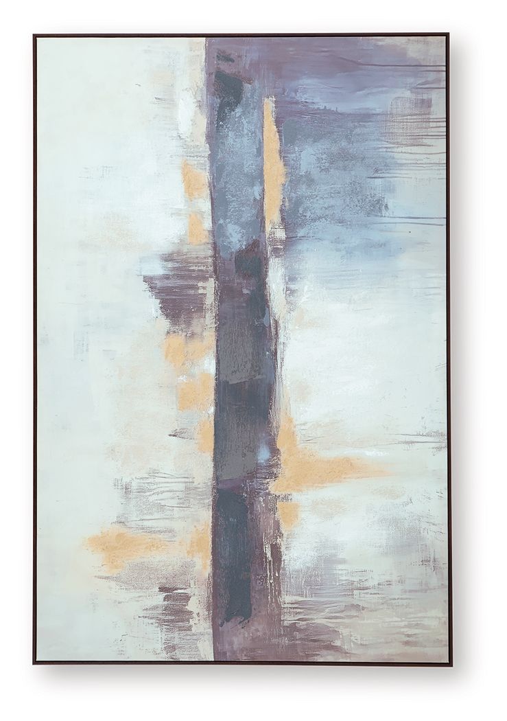 Gatesford - Wall Art - Blue / White / Tan