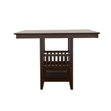 Jaden - Square Counter Height Dining Table - Espresso by CoasterEveryday | Bel Furniture
