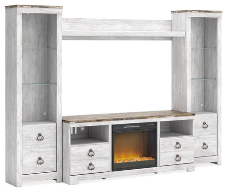 Willowton - Entertainment Center With Fireplace Option - view 3