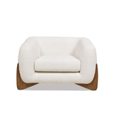 Alpine - Sherpa Arm Chair by Jennifer Taylor Home | Bel Furniture