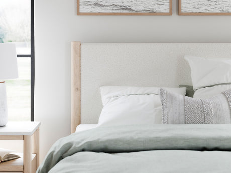 Cadmori - Upholstered Panel Bed by Signature Design by Ashley® | Bel Furniture