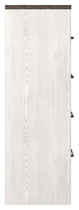 Gerridan - White / Gray - Four Drawer Chest by Signature Design by Ashley® | Bel Furniture