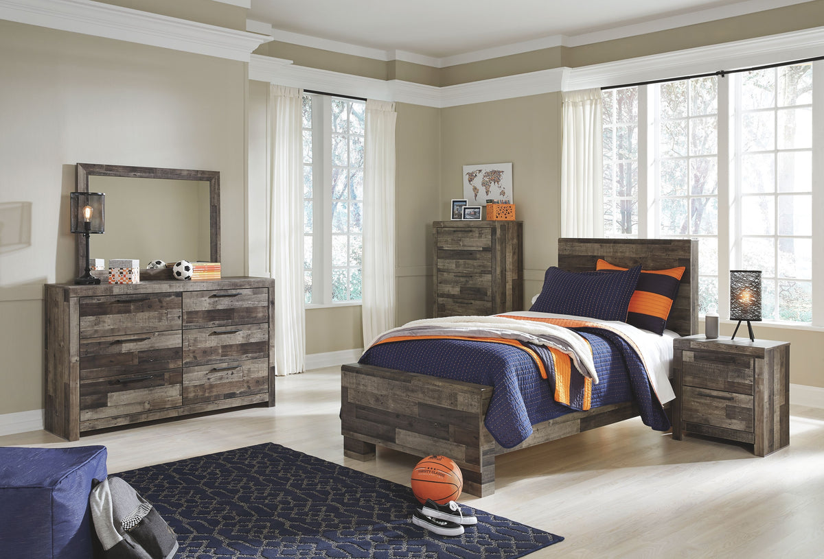 Derekson - Youth Panel Bedroom Set Twin None by Benchcraft® | Bel Furniture