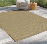 Earth - 7'10" X 10'3" Indoor, Outdoor Area Rug - Jute, Jute by Icona Home Decor | Bel Furniture