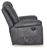Stockworth - Granite - Rocker Recliner by Signature Design by Ashley® | Bel Furniture