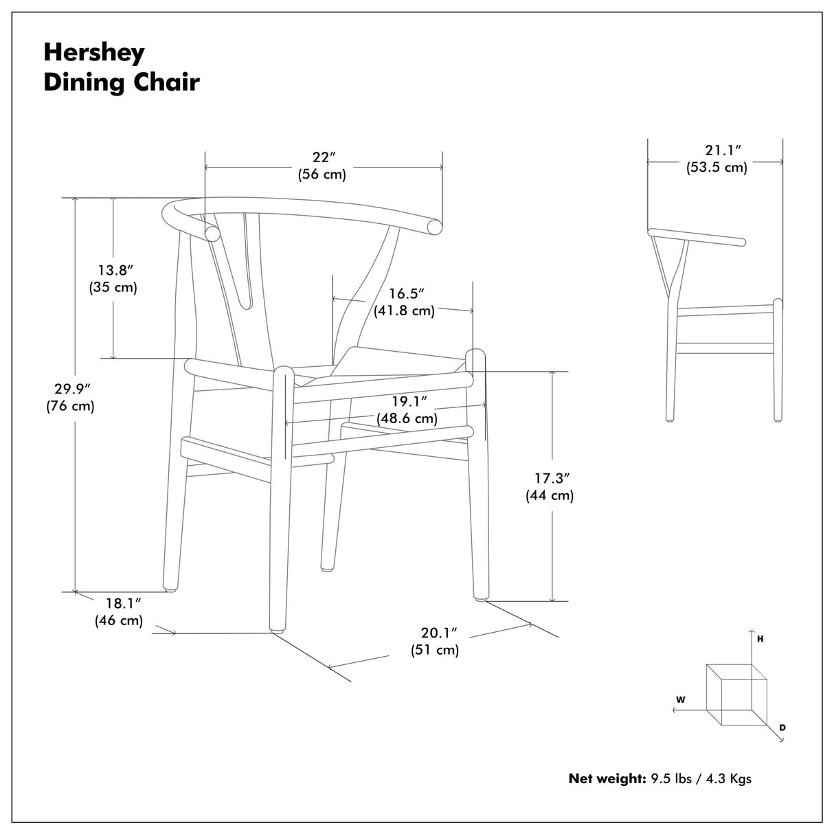 Hershey - Crafted Dining Chair (Set of 2)